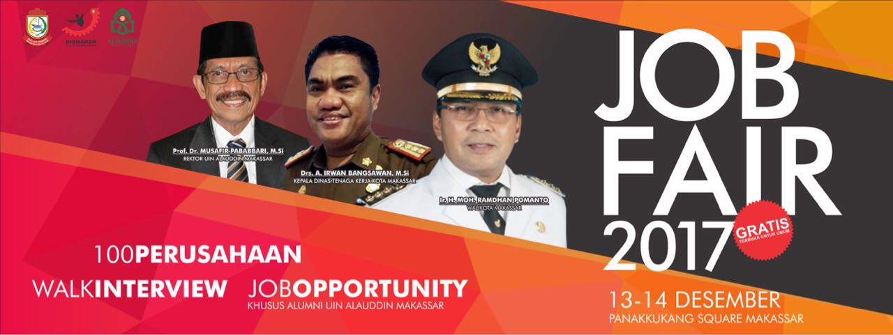 Gambar UIN Alauddin Bekerjasama dengan Disnaker Kota Makassar Gelar Job Fair 2017